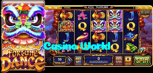 Casino World casino presented on mobile device in Pakistan with slots and live games